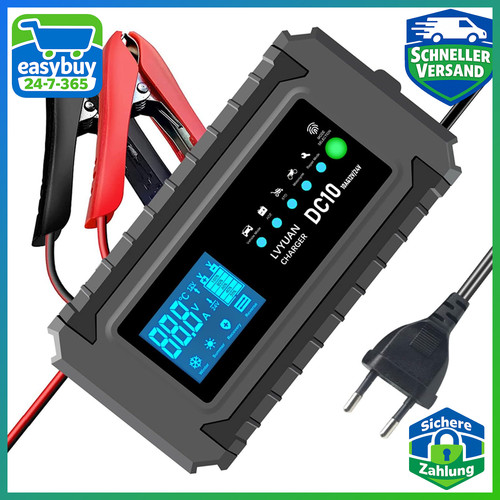 Batterieladegerät 10a 12v - batterieladegerät, 12v/24v