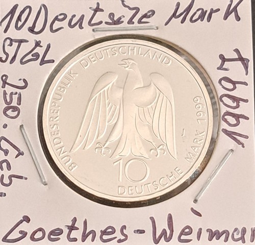 Deutsche mark 1999 j - 10,