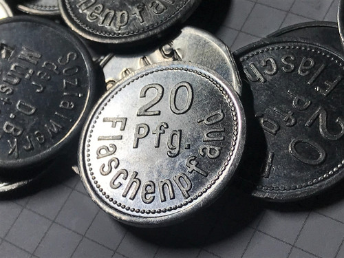 Pfennig flaschenpfand - pfennig,