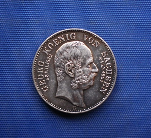Sachsen mark 1904 georg - 1904, e.