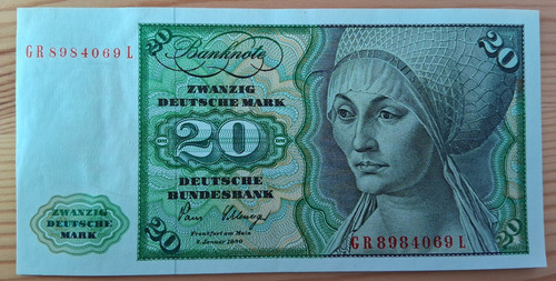Deutschland 1980 banknote - 1980, zu