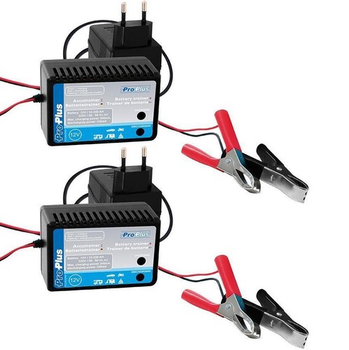 Batterietrainer 12v - 2x,