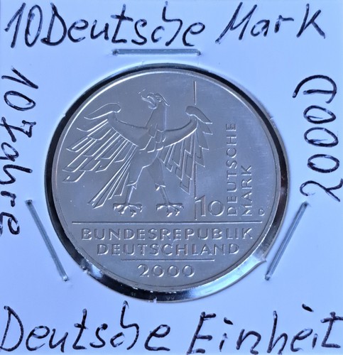 Deutsche mark 2000 d - 10,