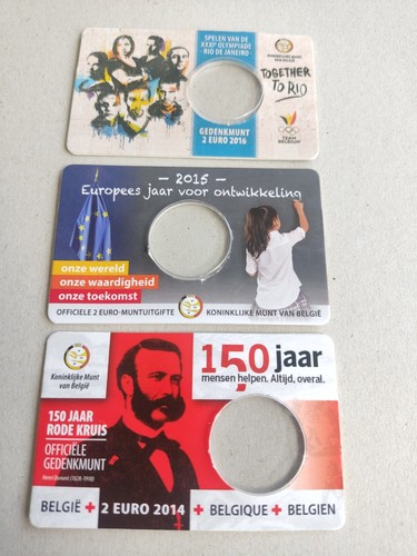 Stück leere coincardhüllen - 3,