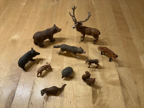Schleichtiere waldtiere - schleichtiere, 10