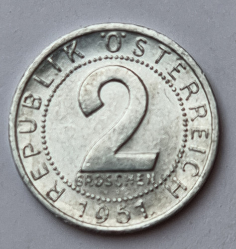 österreich groschen 1951 - 2,