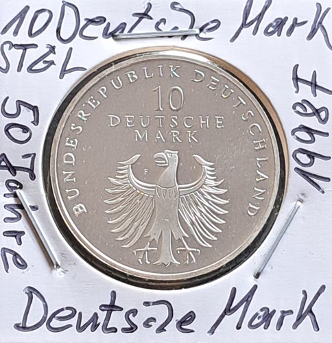 Deutsche mark 1998 - deutsche, f