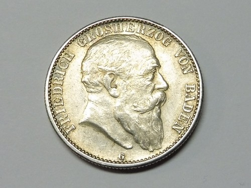 Baden mark 1907 erhaltung - baden,