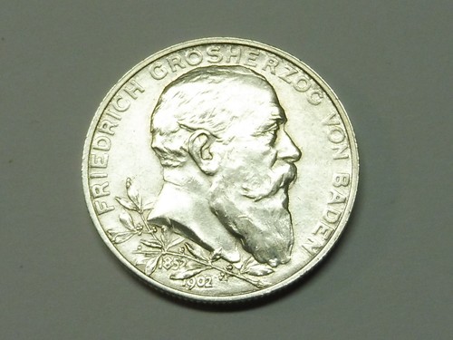 Baden mark 1902 - baden, 2,-