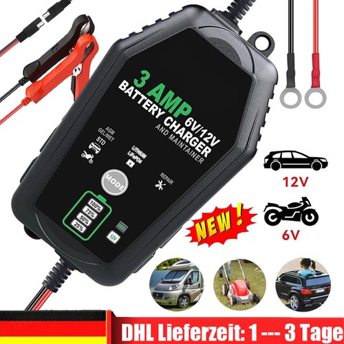 12v erhaltungsladegerät - 6v,