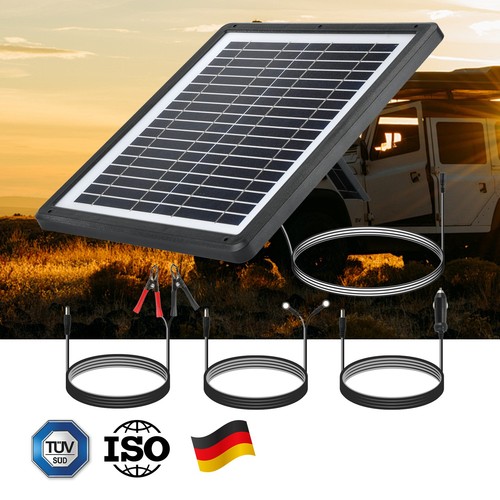 12v 15w solar autobatterie - 12v,