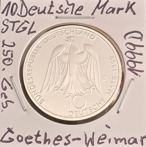 Deutsche mark 1999 d - 10,