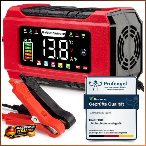 Autobatterieladegerät 15a - autobatterieladegerät,